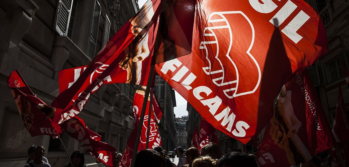 bandiere Filcams-CGIL