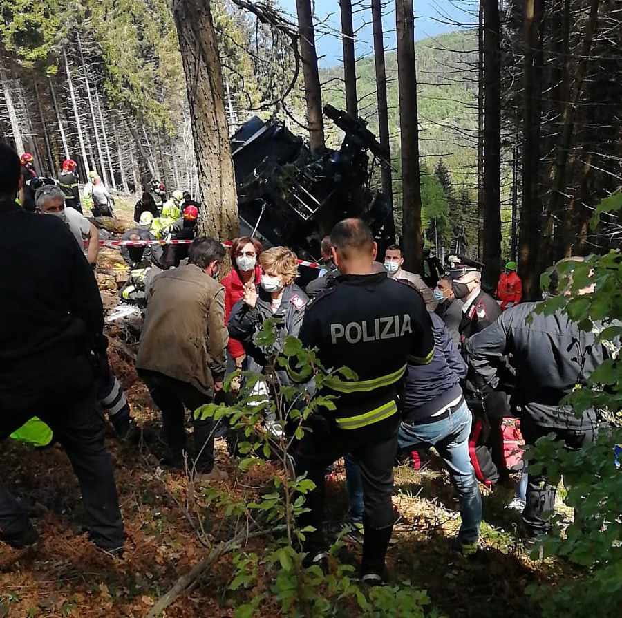 Funivia Stresa-Mottarone, il freno di emergenza non ha funzionato