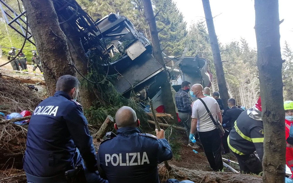Funivia Stresa-Mottarone, il freno di emergenza non ha funzionato