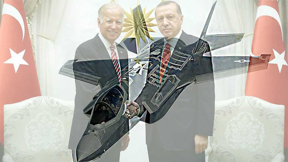 Joe Biden e Recep Tayyip Erdoğan