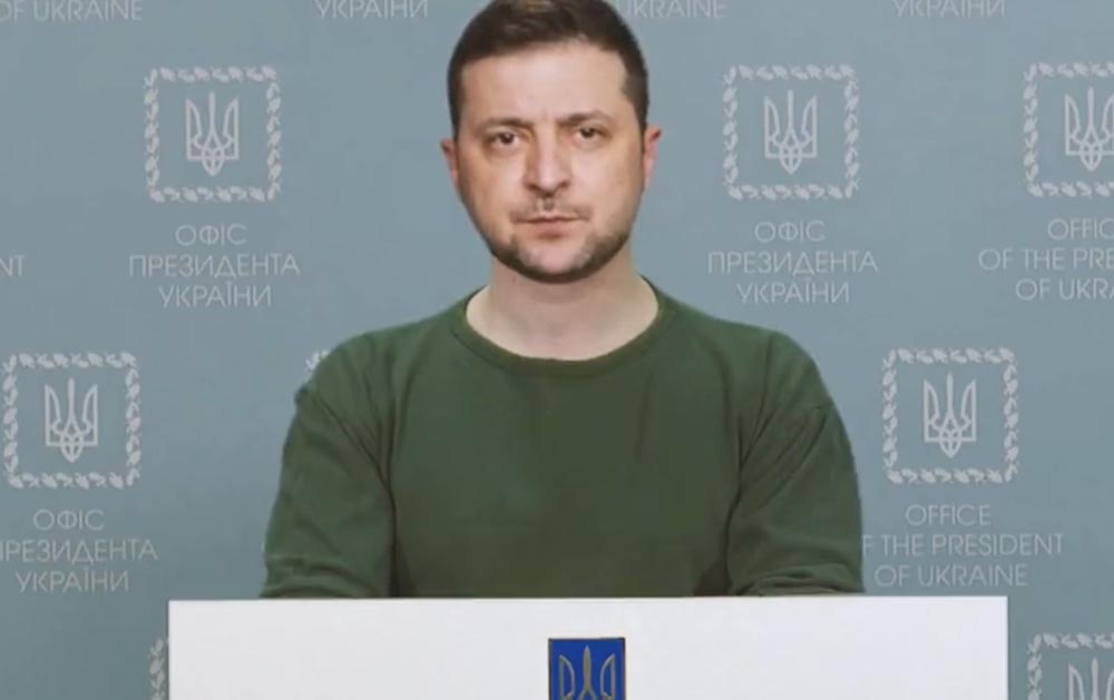 video deepfake del Presidente ucraino