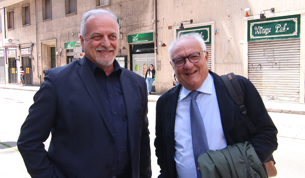 Michele Versace e Gianni Crivello